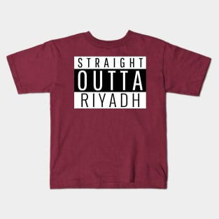 Straight Outta Riyadh Kids T-Shirt